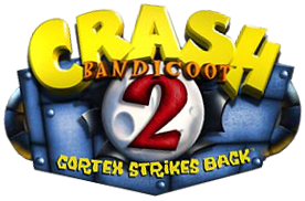 Logo Crash Bandicoot 2 Cortex Strikes Back