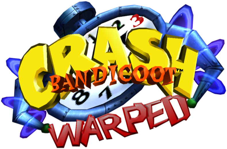 Logo Crash Bandicoot 3 Warped