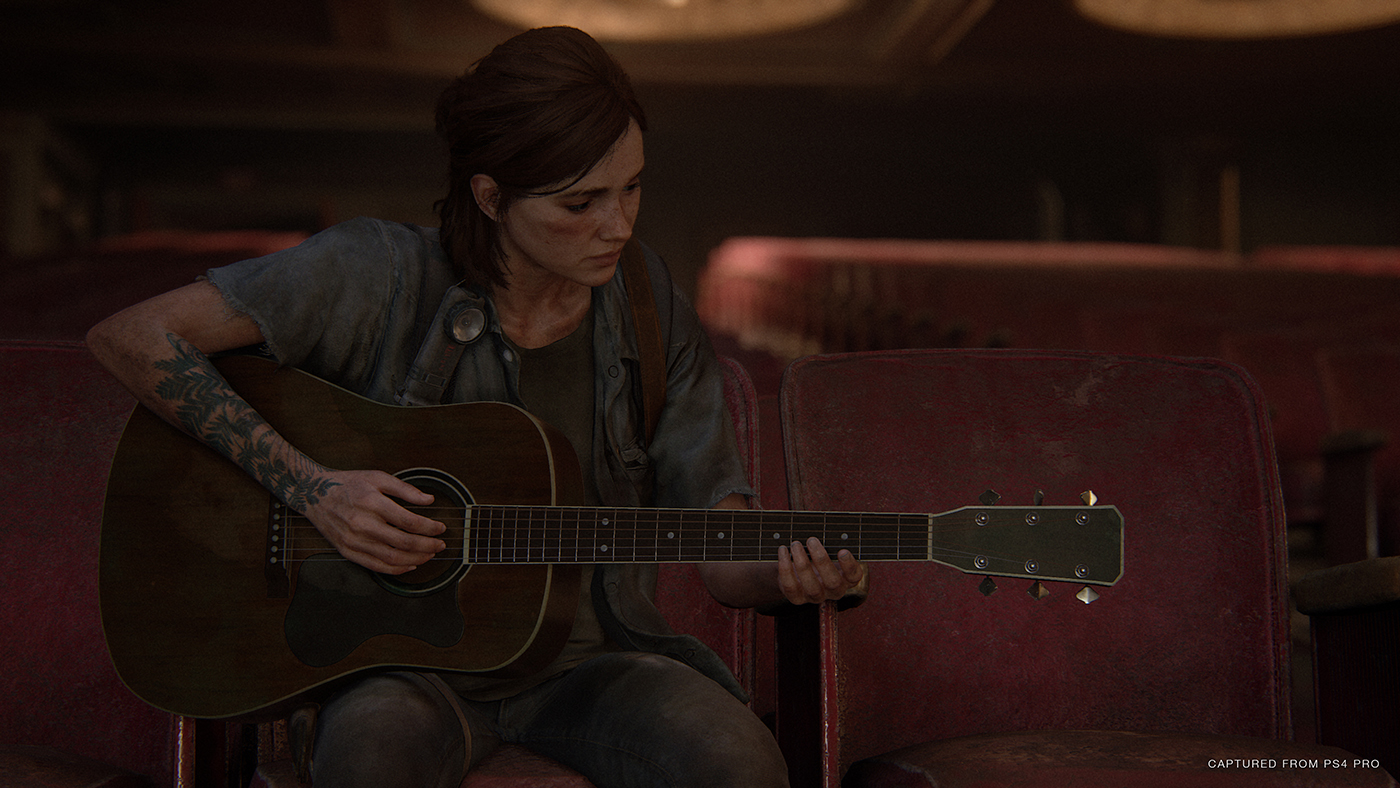 The Last Of Us PArt II - Ellie Guitare