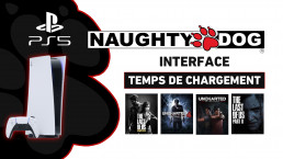 PS5 : Temps chargement jeux Naughty Dog PlayStation 5