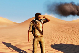 Uncharted 3 : Nathan Drake lost in the desert
