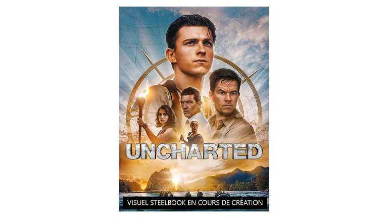 Blu-Ray 4K Uncharted + Steelbook