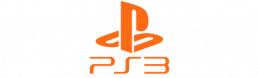 Logo PS3 Orange