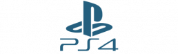 Logo PS4 Bleu Glace