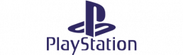 Logo PlayStation Bleu Violet