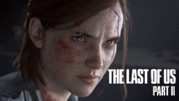 Extrait du teaser pour The Last of Us Part II. Il s'agit d'un gros plan sur le visage d'Ellie, pris de trois quarts. Son visage est égratigné mais elle a un air déterminé.