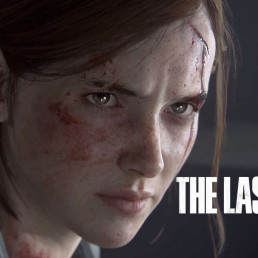 Extrait du teaser pour The Last of Us Part II. Il s'agit d'un gros plan sur le visage d'Ellie, pris de trois quarts. Son visage est égratigné mais elle a un air déterminé.