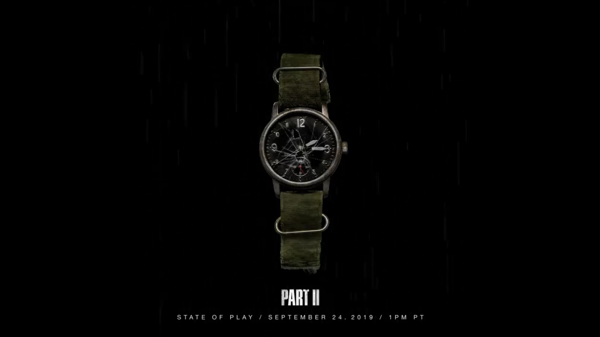 The Last of Us Part II teasing montre Joel