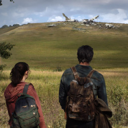 Ellie et Joel dans la série The Last of Us
