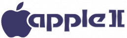 Logo Apple II Violet