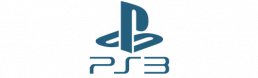 Logo PS3 Bleu Glace