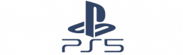 Logo PS5 Bleu Pétrole