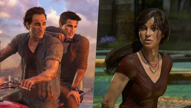 Sam Drake, Nathan Drake et Chloe Frazer (UNCHARTED 4 et The Lost Legacy).