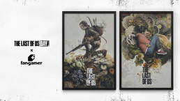 Deux posters à l'effigie d'Ellie dans The Last of Us Part I et la saison 1 de The Last of Us (HBO), proposés par Fangamer.