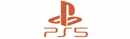 Logo PS5 Orange