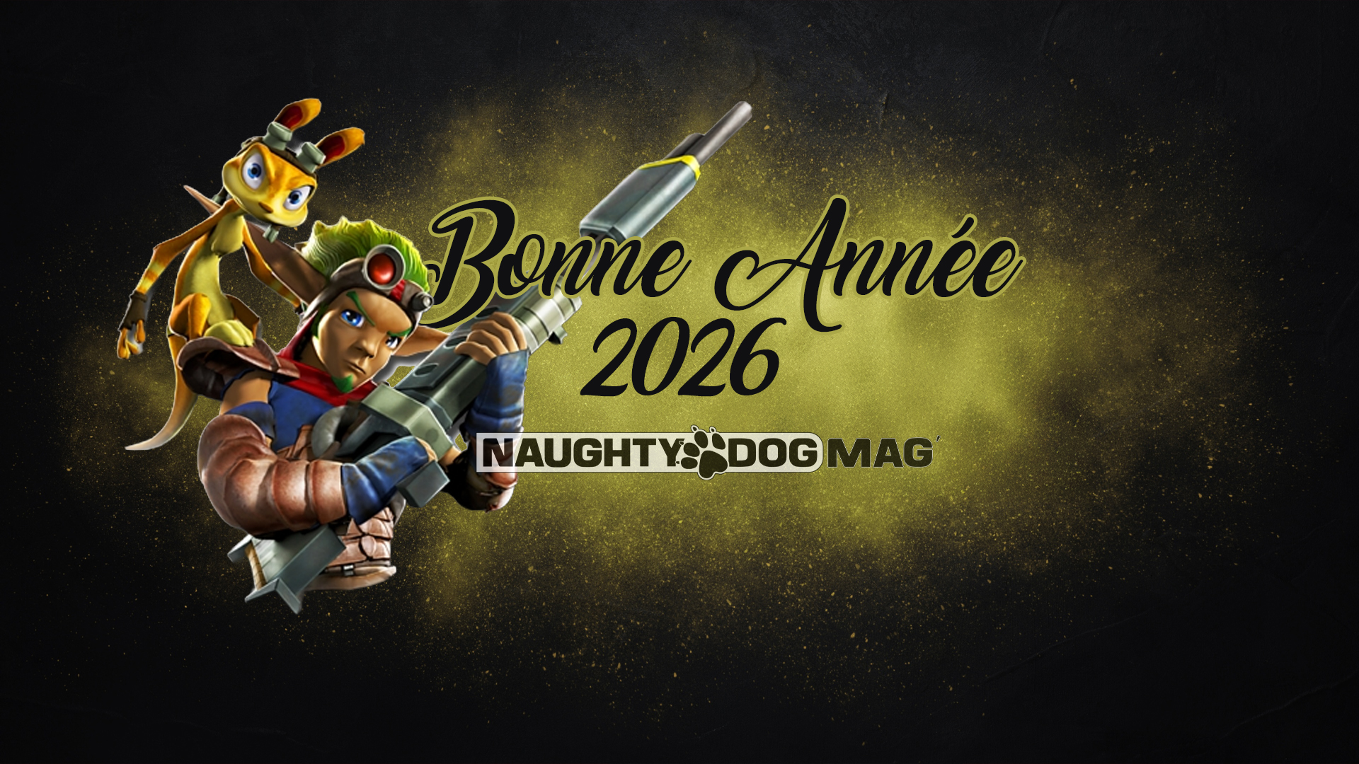 Bonne Année 2026 Naughty Dog Mag'