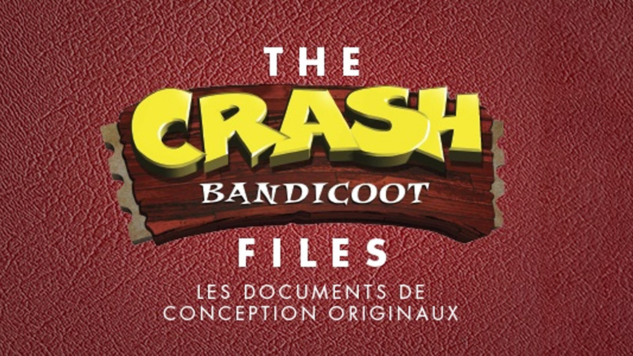 Logo du livre The Crash Bandicoot Files.